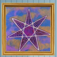 Welcome Sign- Original Abstract Acrylic Painting on Canvas