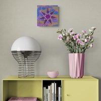 Welcome Sign- Original Abstract Acrylic Painting on Canvas